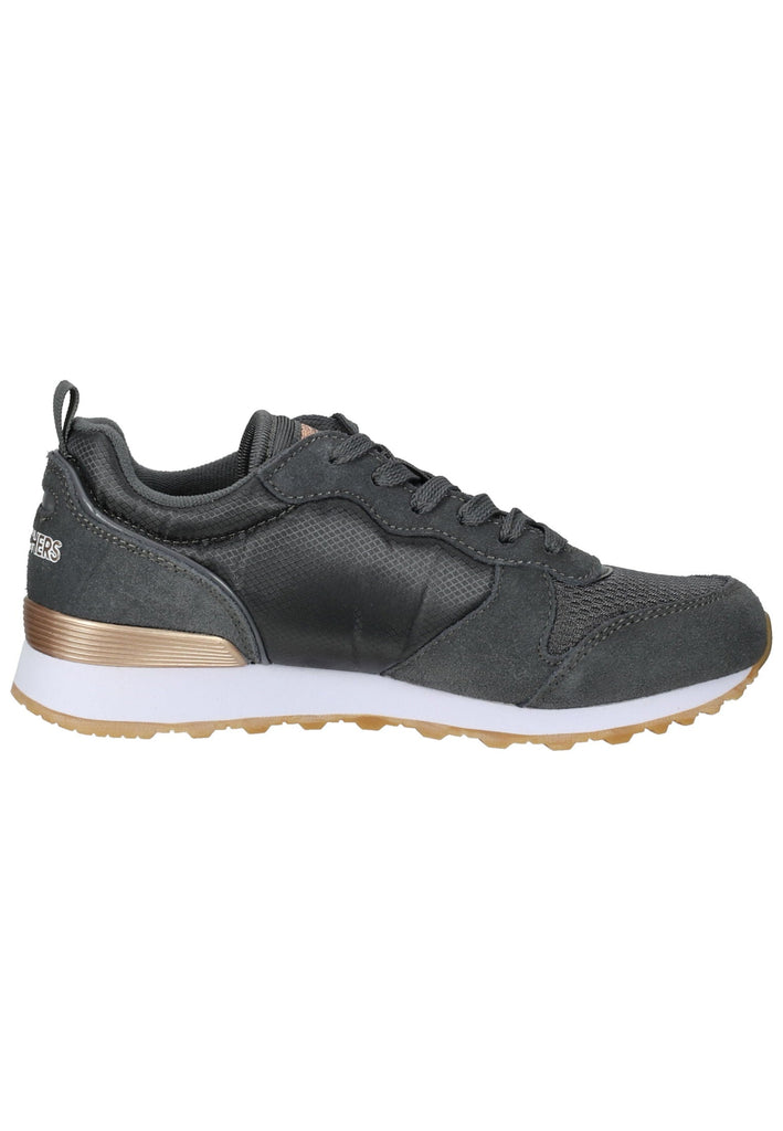 Skechers Sneaker Leder Dunkelgrau