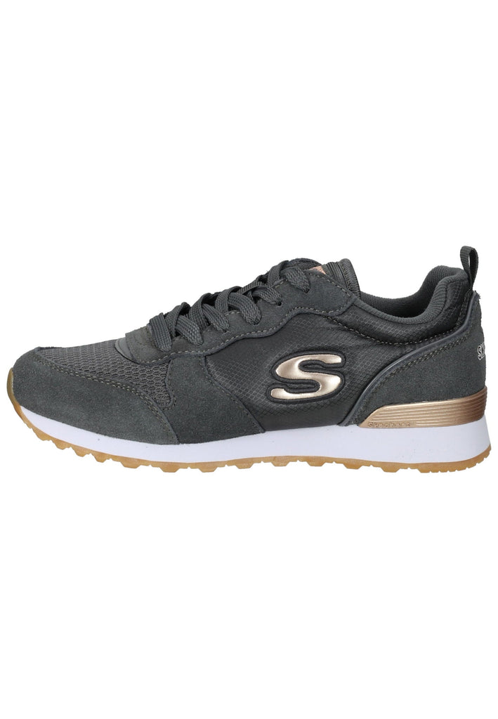 Skechers Sneaker Leder Dunkelgrau