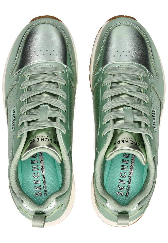 Skechers Sneaker Leder Grün
