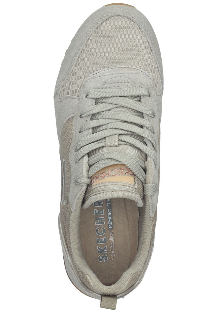 Skechers Sneaker Leder Hellgrau