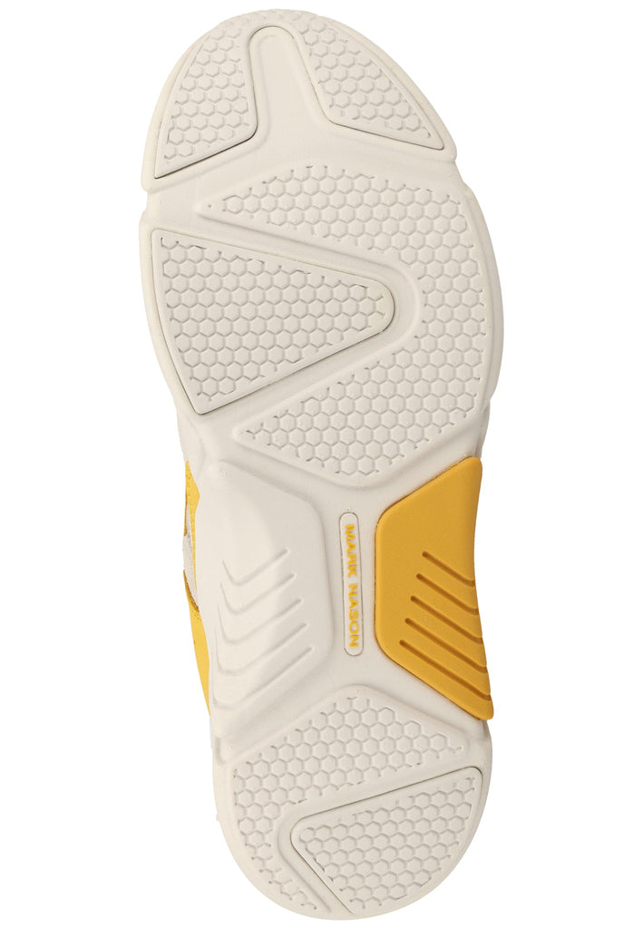 Skechers Sneaker Leder/Mesh Gelb