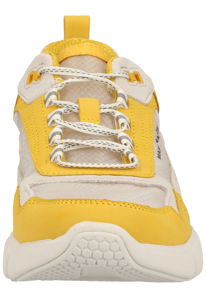 Skechers Sneaker Leder/Mesh Gelb