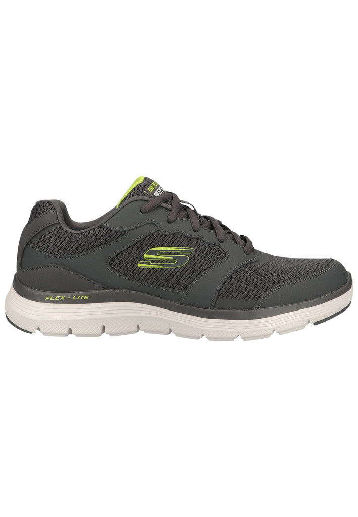 Skechers Sneaker Leder/Mesh Grau