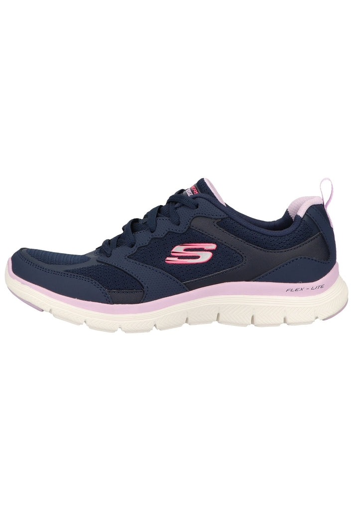 Skechers Sneaker Leder/Mesh Navy