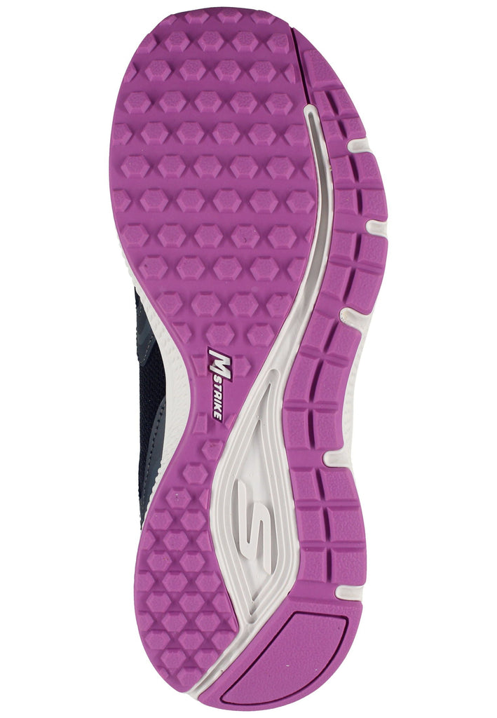 Skechers Sneaker Leder/Mesh Schwarz