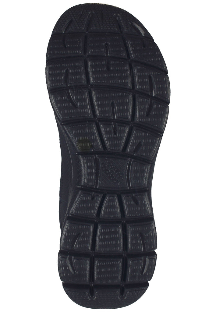 Skechers Sneaker Leder/Mesh Schwarz