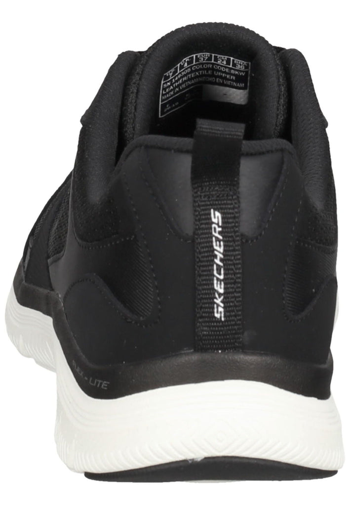 Skechers Sneaker Leder/Mesh Schwarz