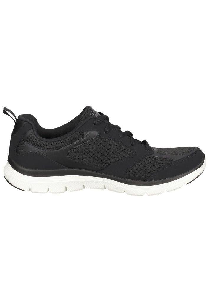 Skechers Sneaker Leder/Mesh Schwarz