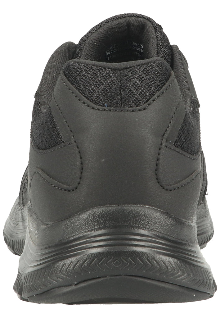 Skechers Sneaker Leder/Mesh Schwarz
