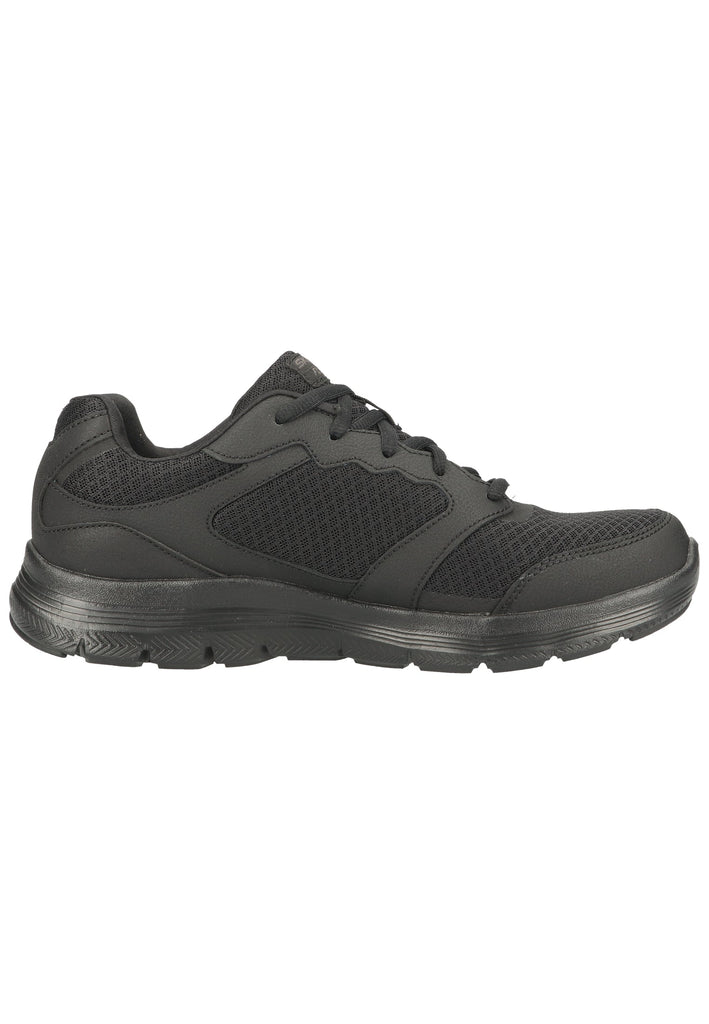 Skechers Sneaker Leder/Mesh Schwarz