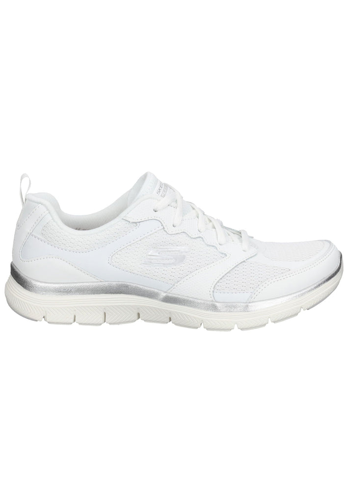 Skechers Sneaker Leder/Mesh Weiß