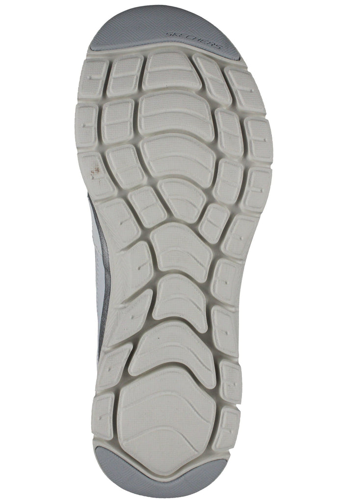 Skechers Sneaker Leder/Mesh Weiß