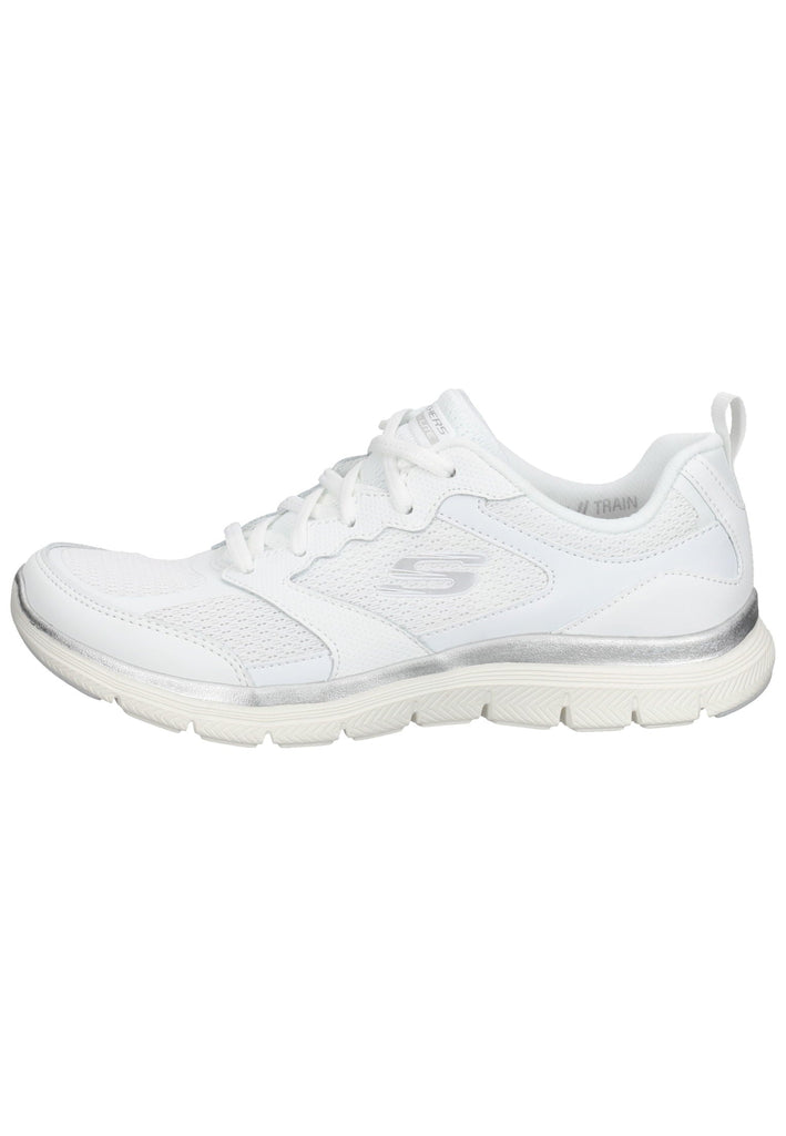 Skechers Sneaker Leder/Mesh Weiß
