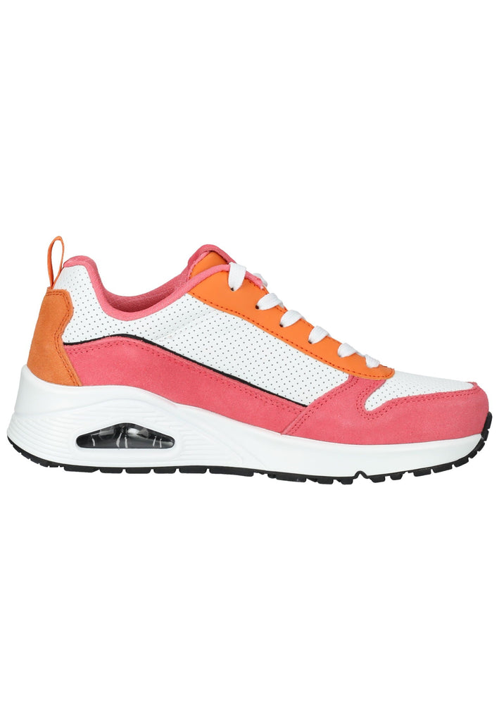 Skechers Sneaker Leder Pink/Weiß