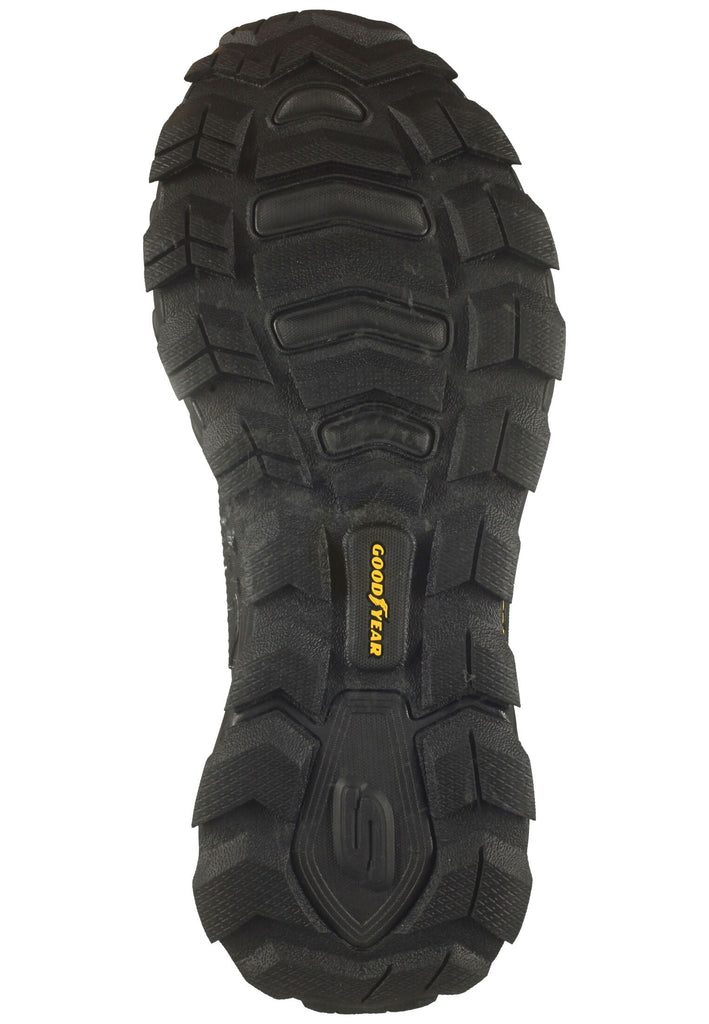 Skechers Sneaker Leder Schwarz