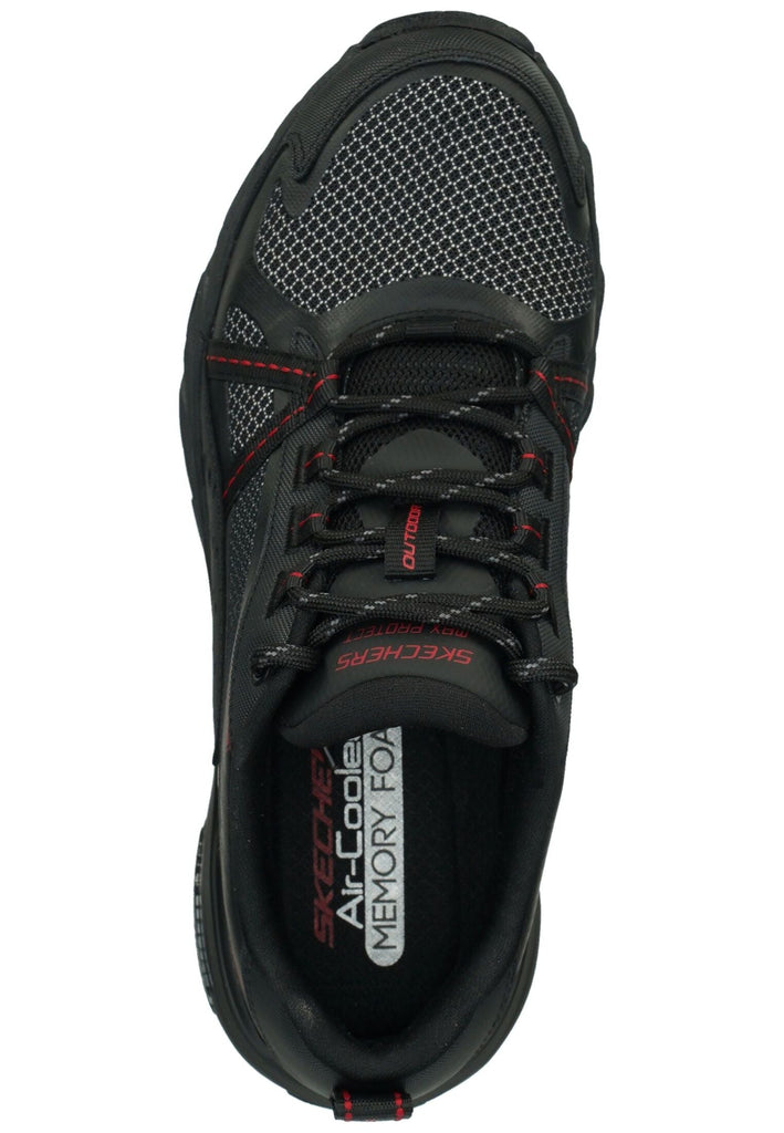 Skechers Sneaker Leder Schwarz