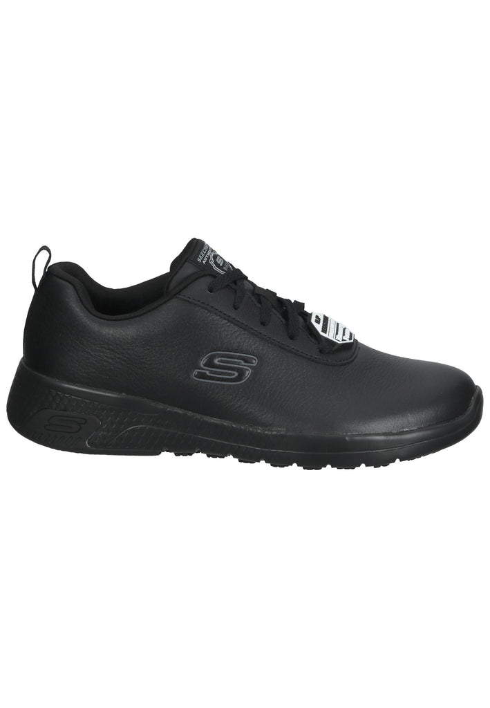 Skechers Sneaker Leder Schwarz