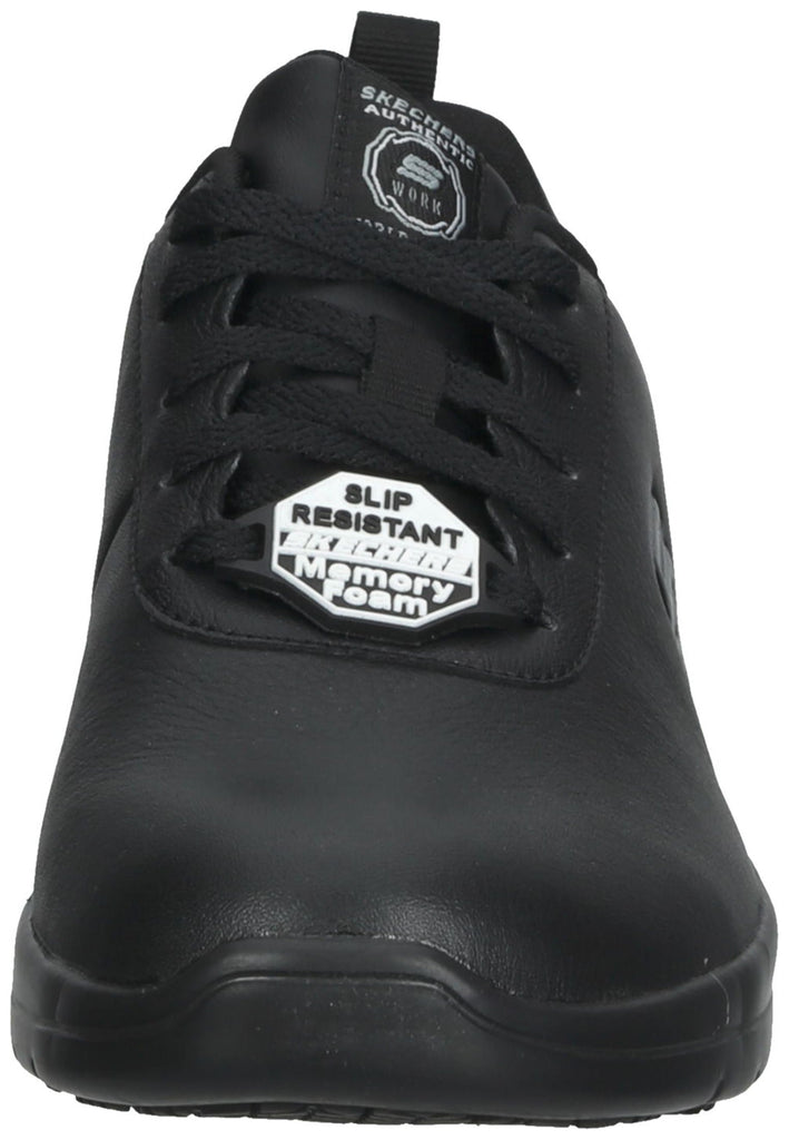 Skechers Sneaker Leder Schwarz