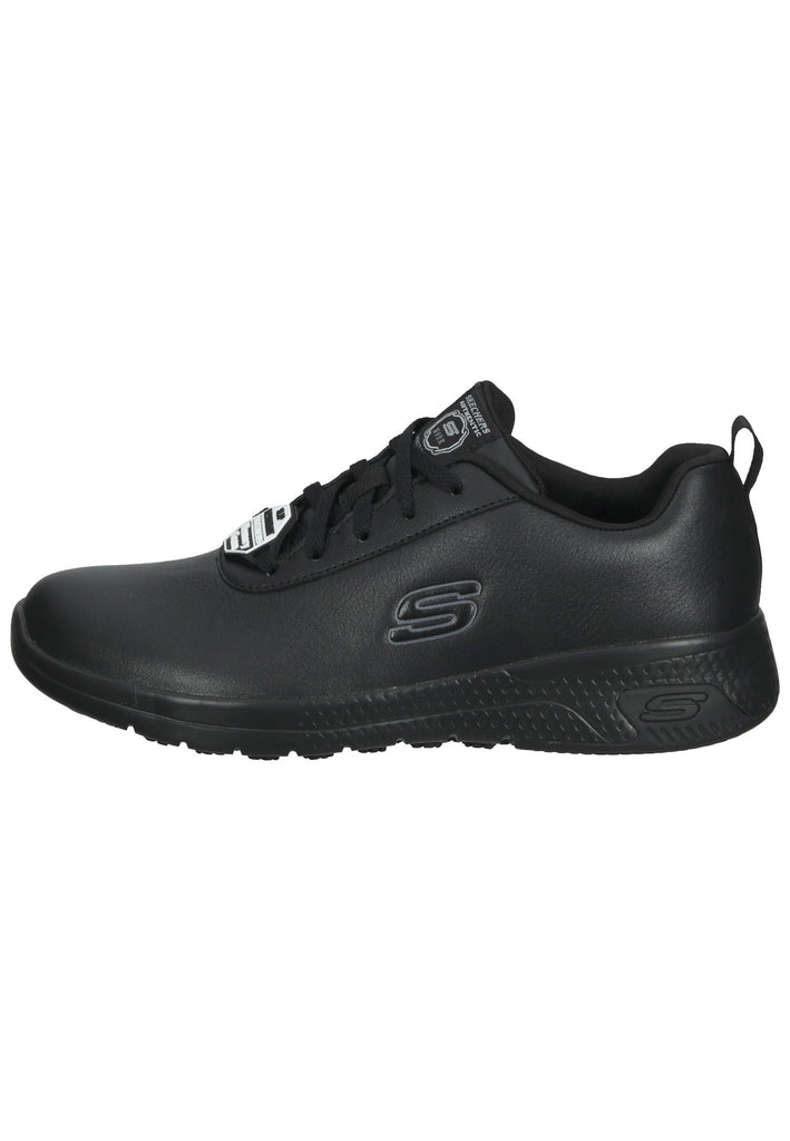 Skechers Sneaker Leder Schwarz