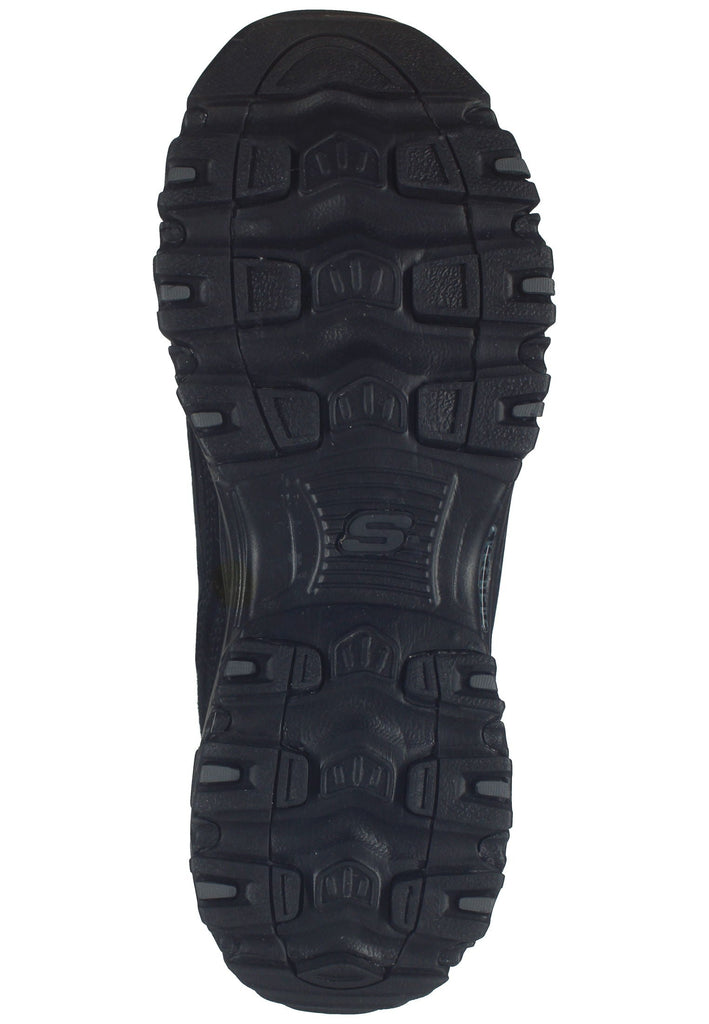 Skechers Sneaker Leder Schwarz