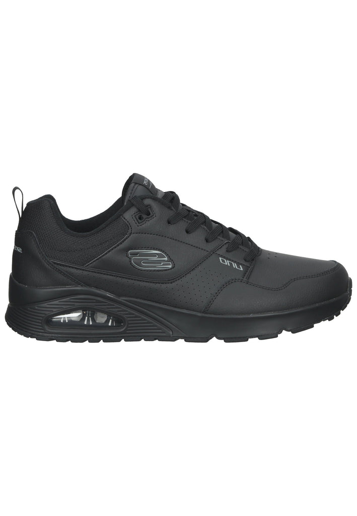 Skechers Sneaker Leder Schwarz