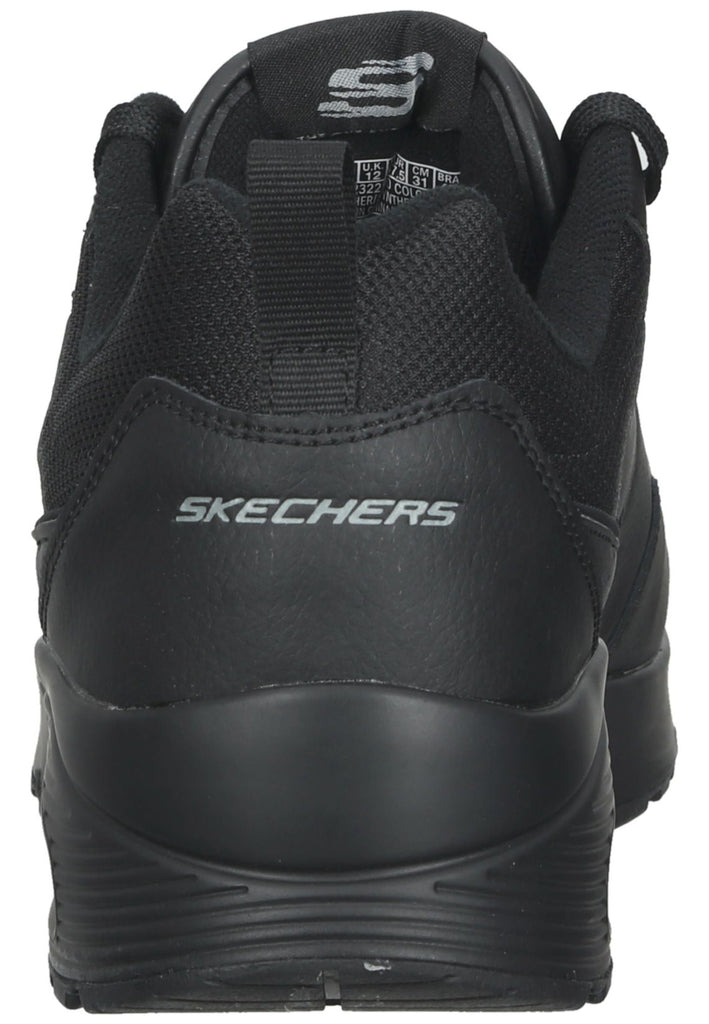 Skechers Sneaker Leder Schwarz