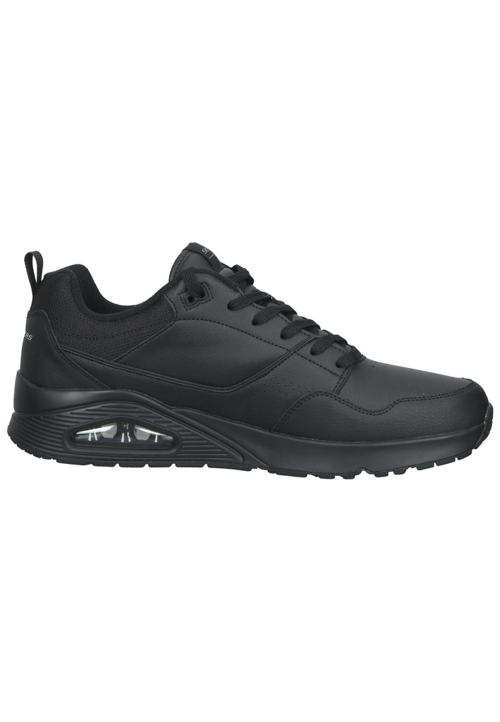 Skechers Sneaker Leder Schwarz