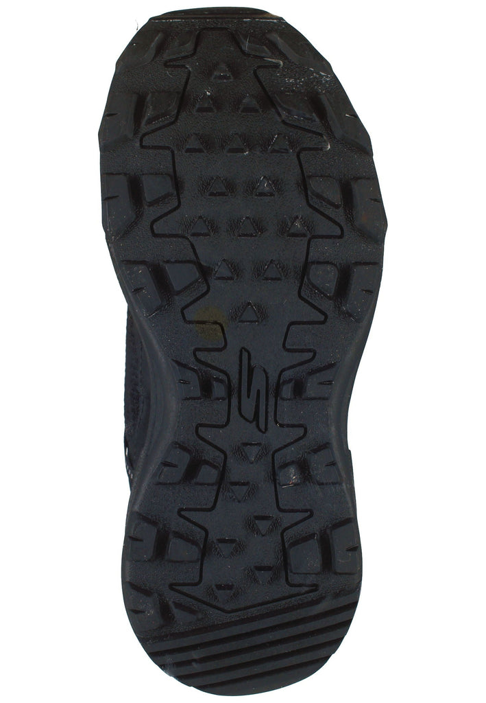 Skechers Sneaker Leder Schwarz