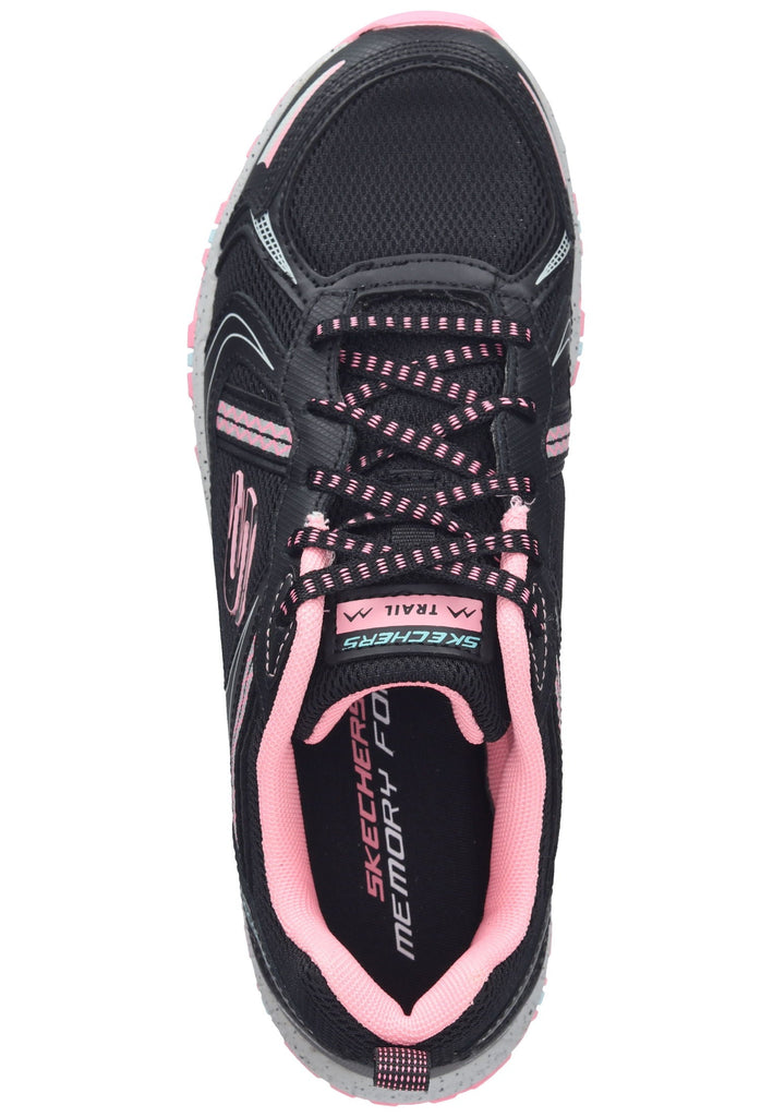 Skechers Sneaker Leder Schwarz