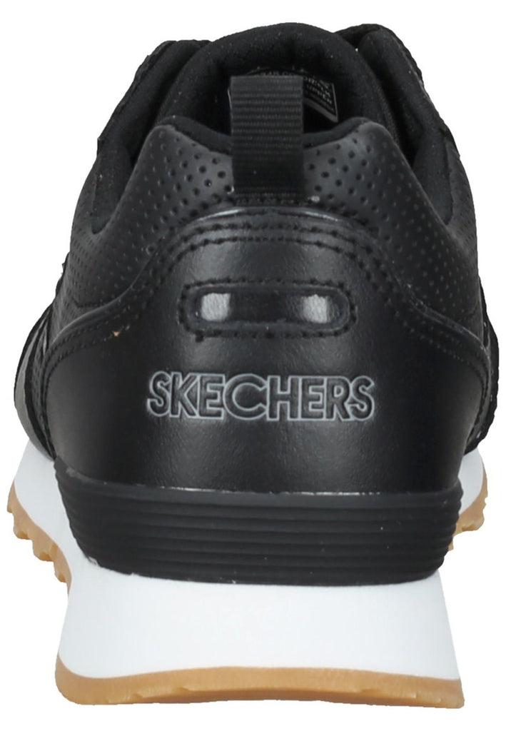 Skechers Sneaker Leder Schwarz
