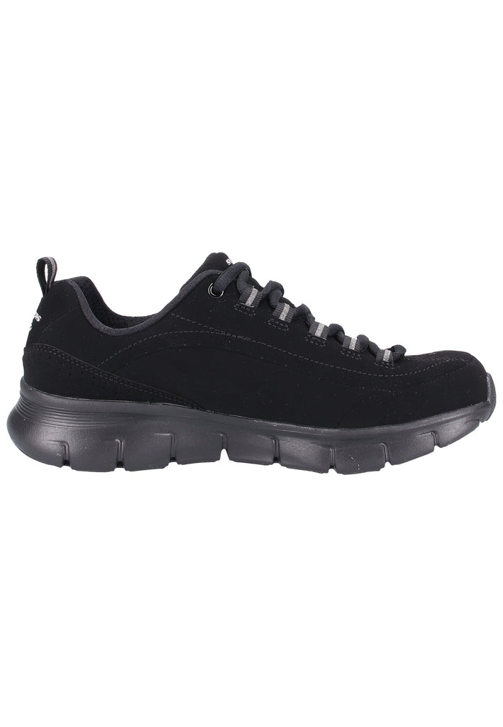 Skechers Sneaker Leder Schwarz