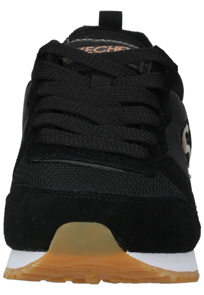 Skechers Sneaker Leder Schwarz/Gold