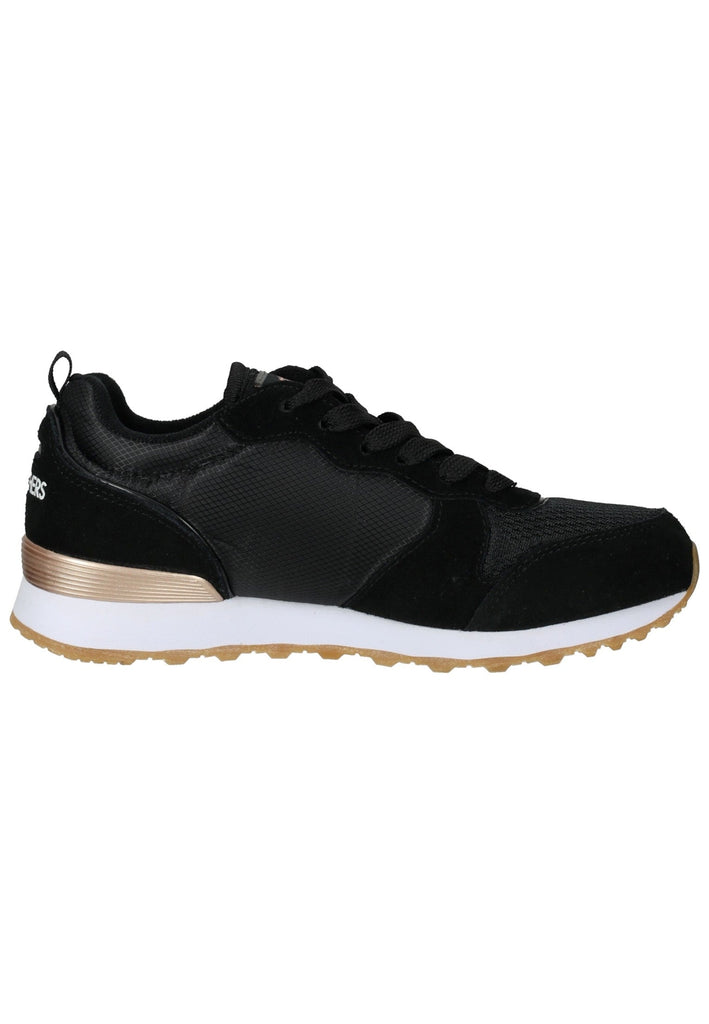 Skechers Sneaker Leder Schwarz/Gold
