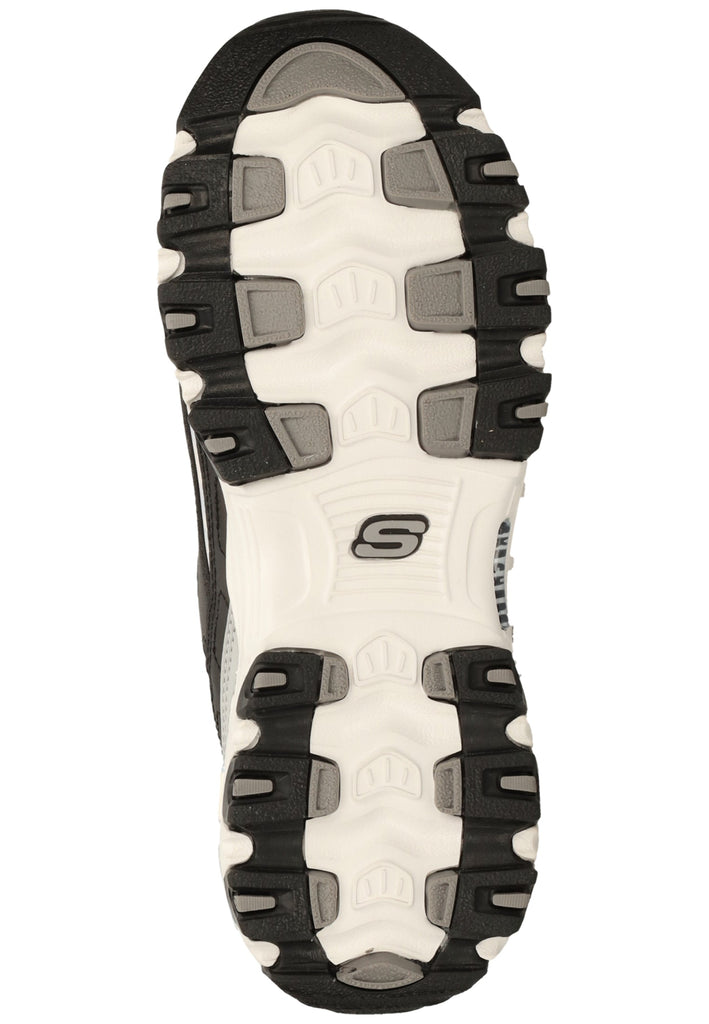 Skechers Sneaker Leder/Synthetik Schwarz