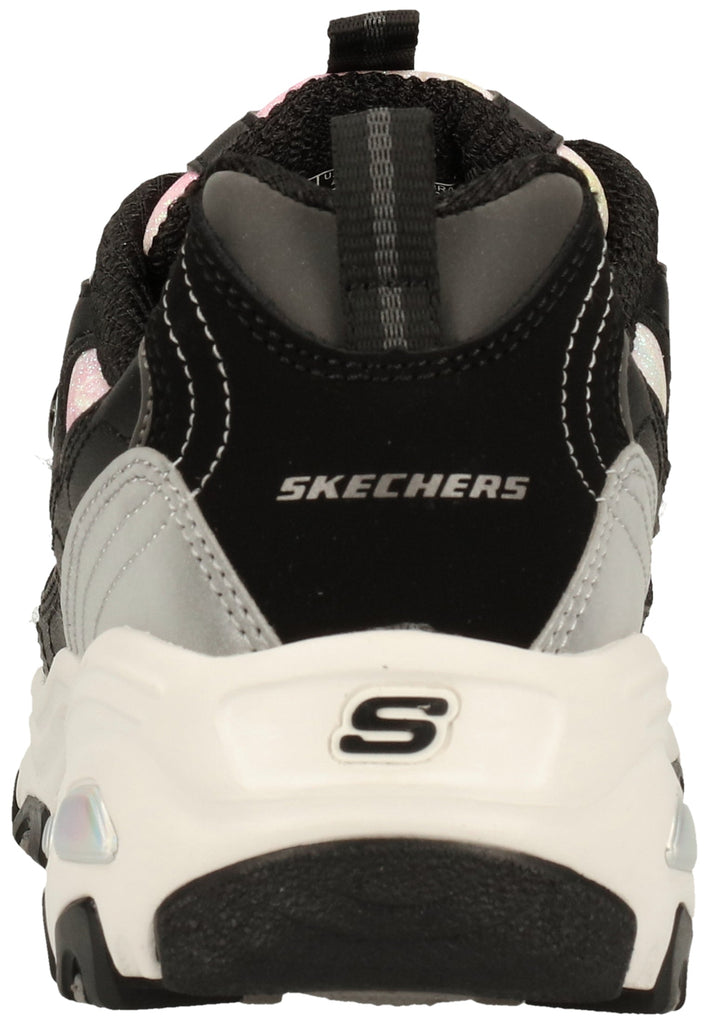 Skechers Sneaker Leder/Synthetik Schwarz