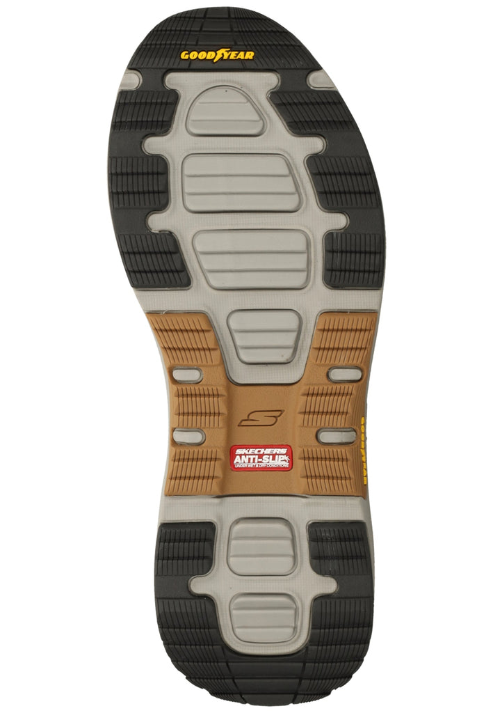 Skechers Sneaker Leder/Textil Braun