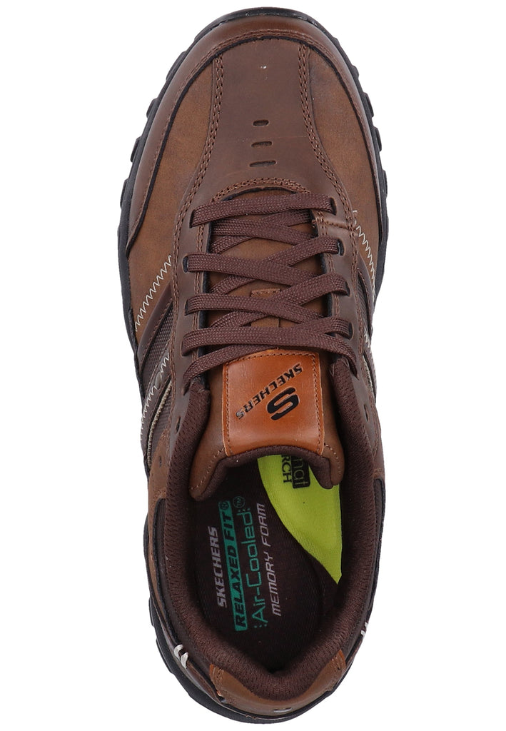 Skechers Sneaker Leder/Textil Braun