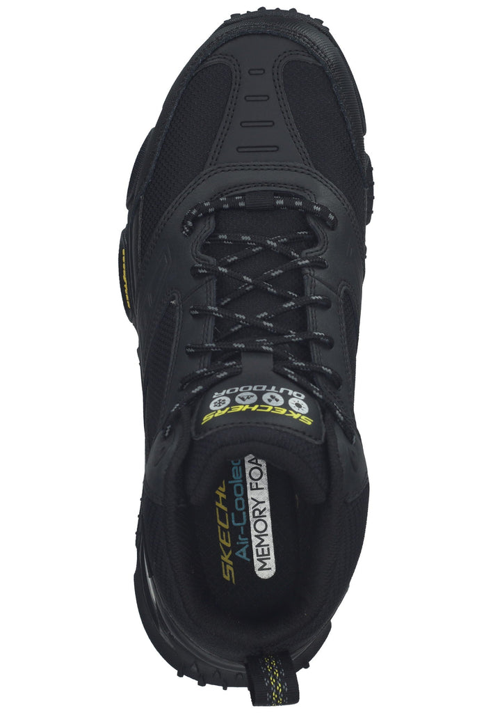 Skechers Sneaker Leder/Textil Schwarz