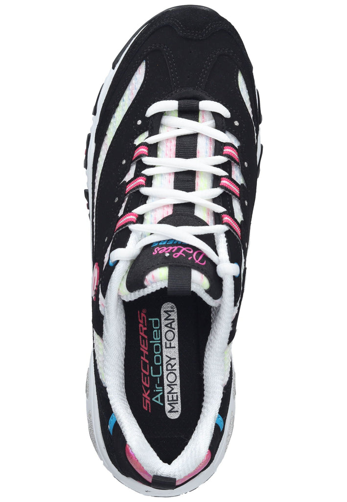 Skechers Sneaker Leder/Textil Schwarz