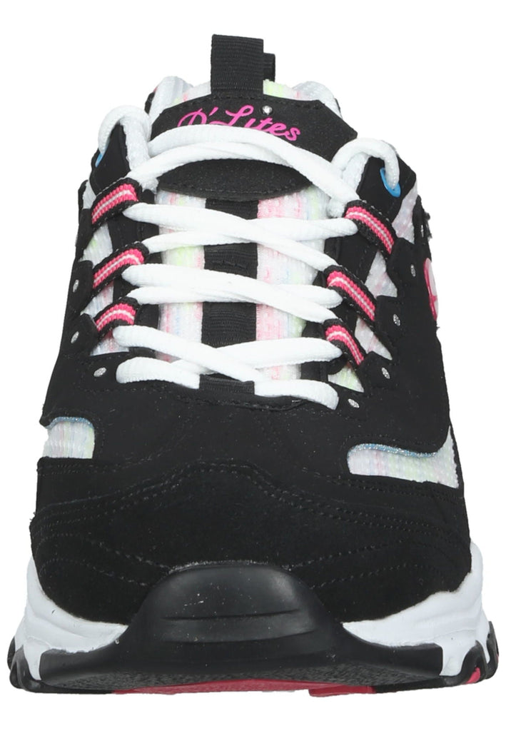 Skechers Sneaker Leder/Textil Schwarz
