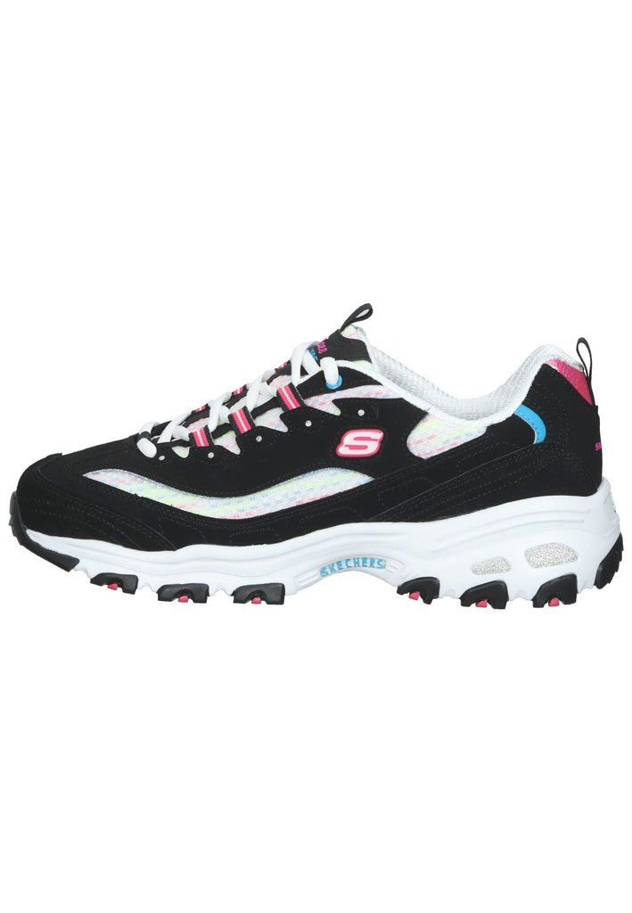 Skechers Sneaker Leder/Textil Schwarz