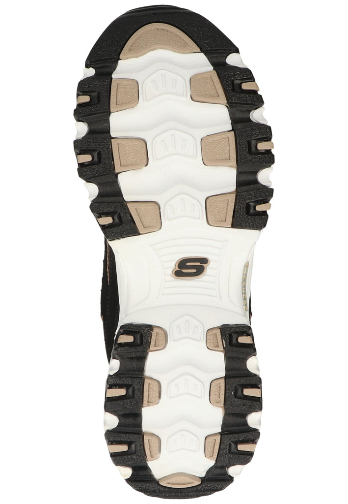 Skechers Sneaker Leder/Textil Schwarz