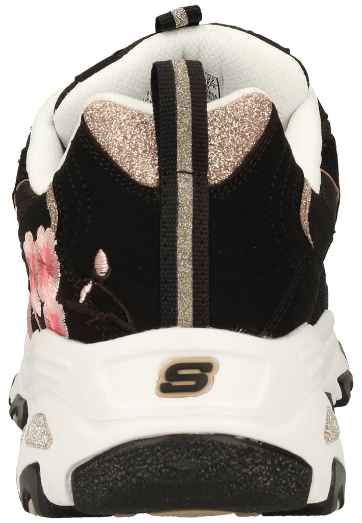 Skechers Sneaker Leder/Textil Schwarz