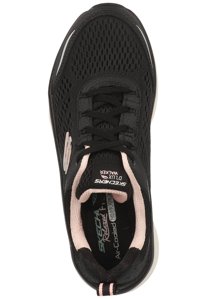 Skechers Sneaker Leder/Textil Schwarz