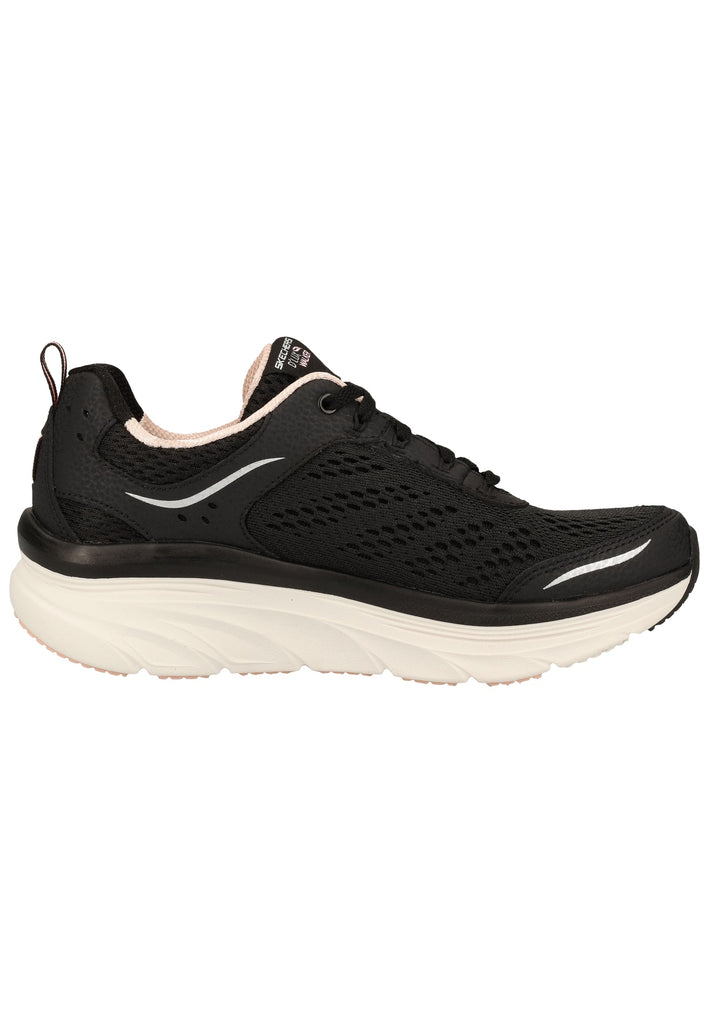 Skechers Sneaker Leder/Textil Schwarz