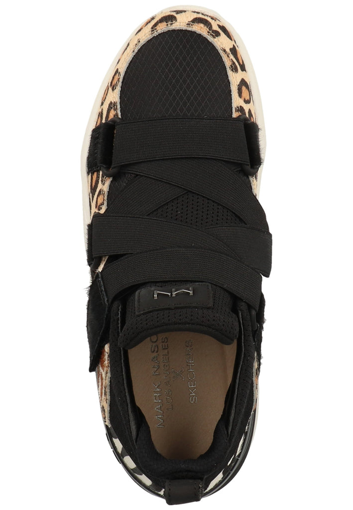 Skechers Sneaker Leder/Textil Schwarz