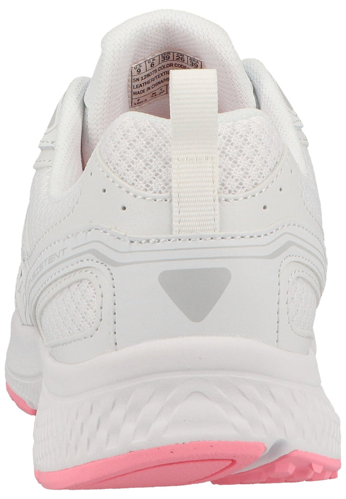 Skechers Sneaker Leder/Textil Weiß/Rosa