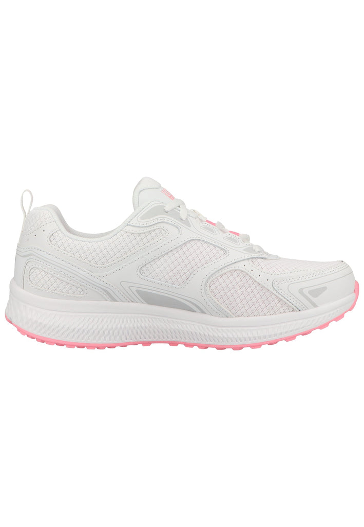 Skechers Sneaker Leder/Textil Weiß/Rosa