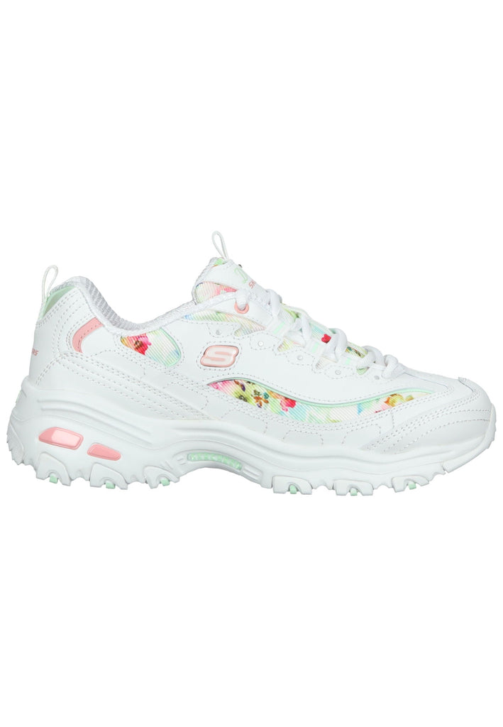 Skechers Sneaker Leder Weiß Kombi