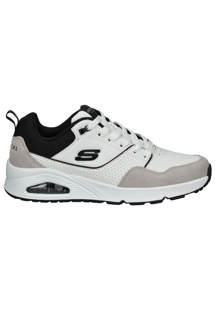 Skechers Sneaker Leder Weiß/Schwarz